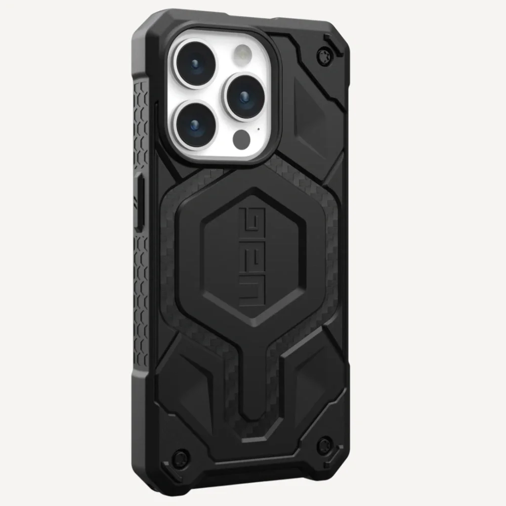 UAG - Monarch Pro Series Case with Magsafe for Apple iPhone 15 Pro Max - Carbon